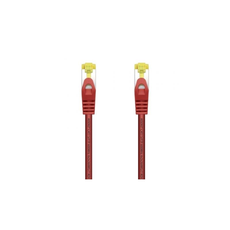 Cable de Red RJ45 SFTP Aisens A146-0469 Cat.7/ 50cm/ Rojo