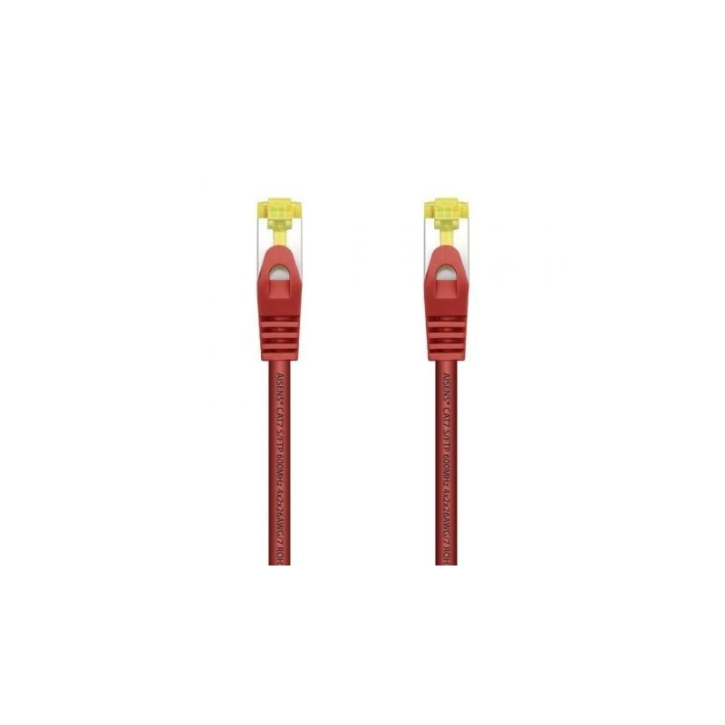 Cable de Red RJ45 SFTP Aisens A146-0471 Cat.7/ 2m/ Rojo