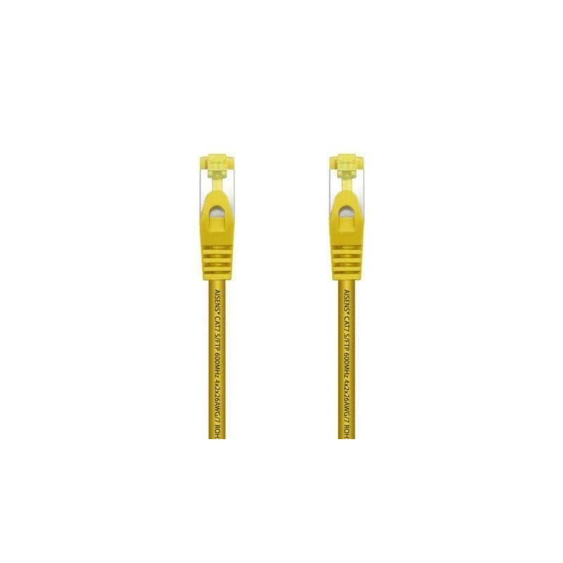 Cable de Red RJ45 SFTP Aisens A146-0474 Cat.7/ 1m/ Amarillo