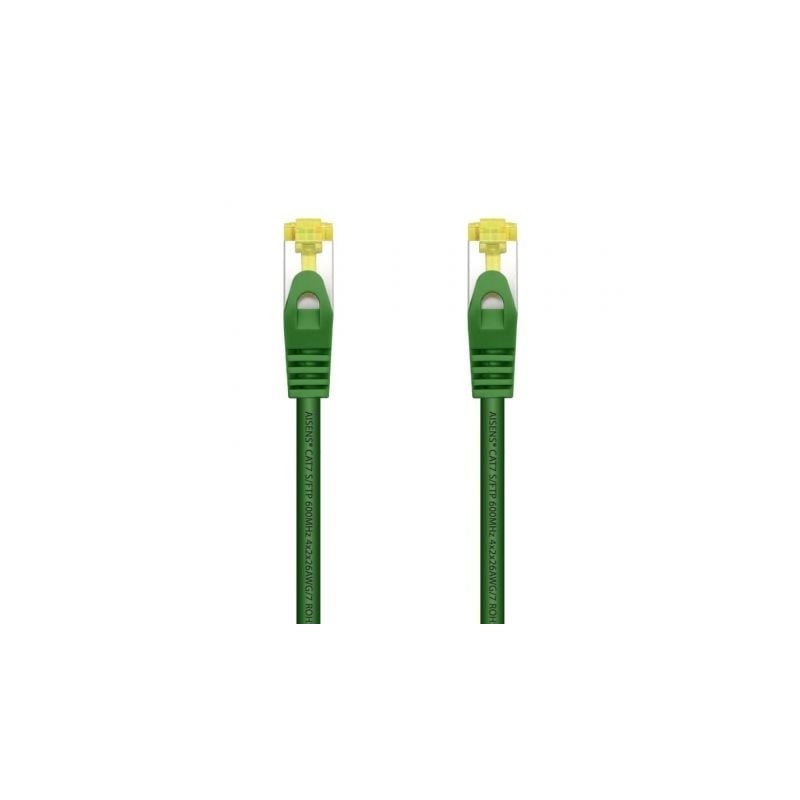 Cable de Red RJ45 SFTP Aisens A146-0480 Cat.7/ 25cm/ Verde