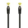 Cable de Red RJ45 SFTP Aisens A146-0484 Cat.7/ 25cm/ Negro