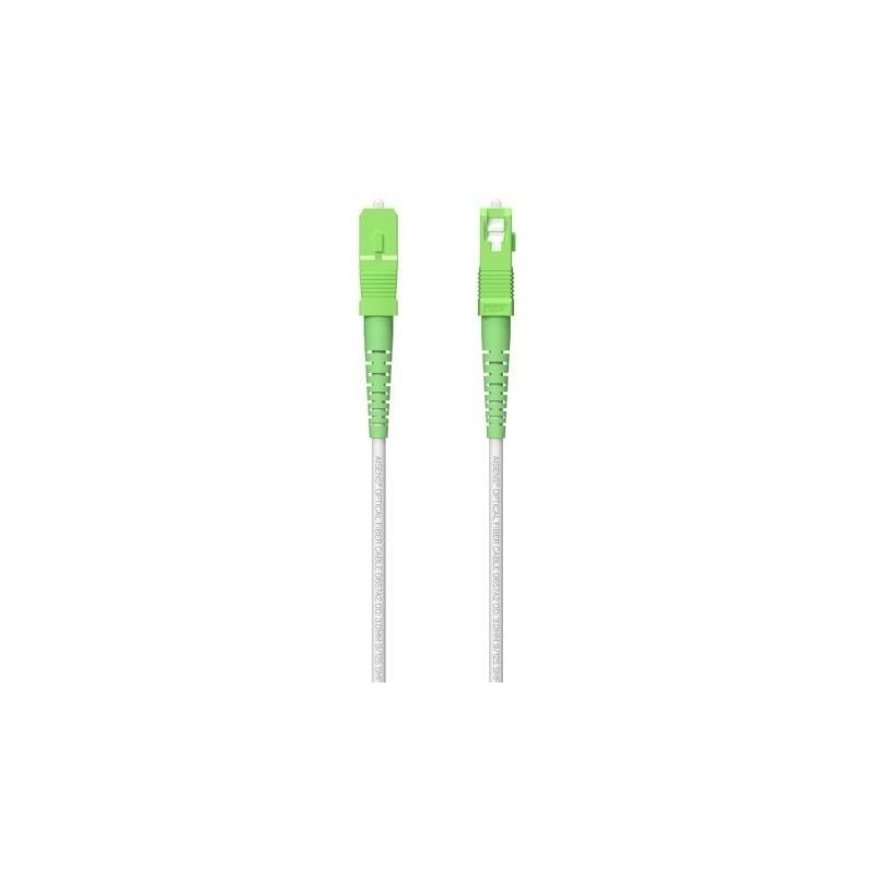 Cable de Fibra Ã“ptica G657A2 3.0 9/125 SMF Aisens A152-0616/ LSZH/ 80m/ Blanco