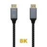 Cable Displayport 1.4 8K Aisens A149-0436/ Displayport Macho - Displayport Macho/ 1.5m/ Negro Gris