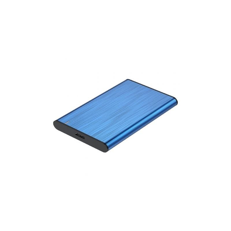 Caja Externa para Disco Duro de 2.5' Aisens ASE-2525BLU/ USB 3.1/ Sin tornillos