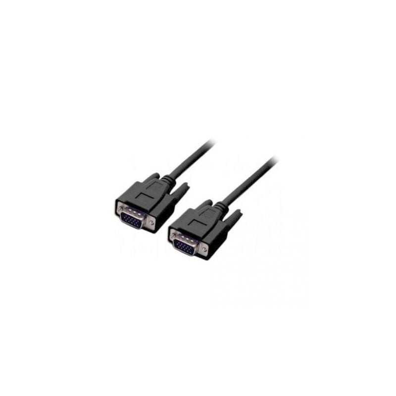 Cable VGA 3GO CVGA5MM/ VGA Macho - VGA Macho/ 5m/ Negro