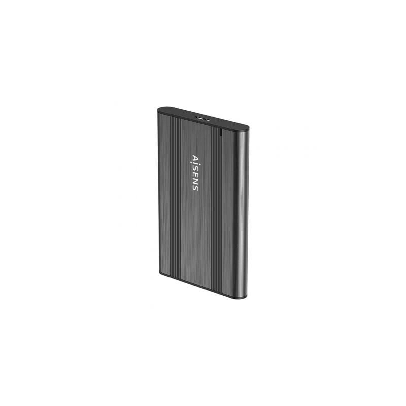 Caja Externa para Disco Duro de 2.5' Aisens ASE-2526GR/ USB 3.1/ Sin tornillos