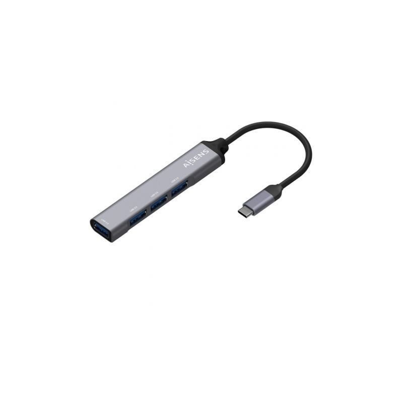Hub USB Tipo-C Aisens A109-0541/ 4xUSB
