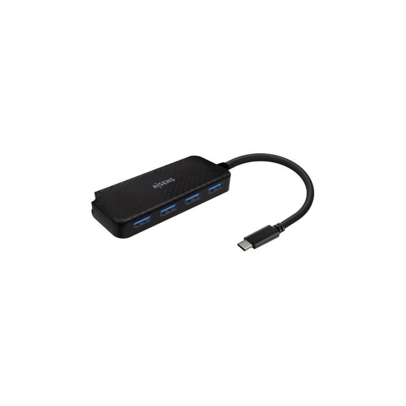 Hub USB Tipo-C Aisens A109-0715/ 4xUSB