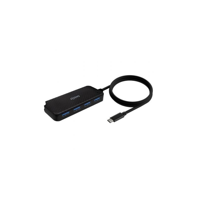Hub USB Tipo-C Aisens A109-0716/ 4xUSB