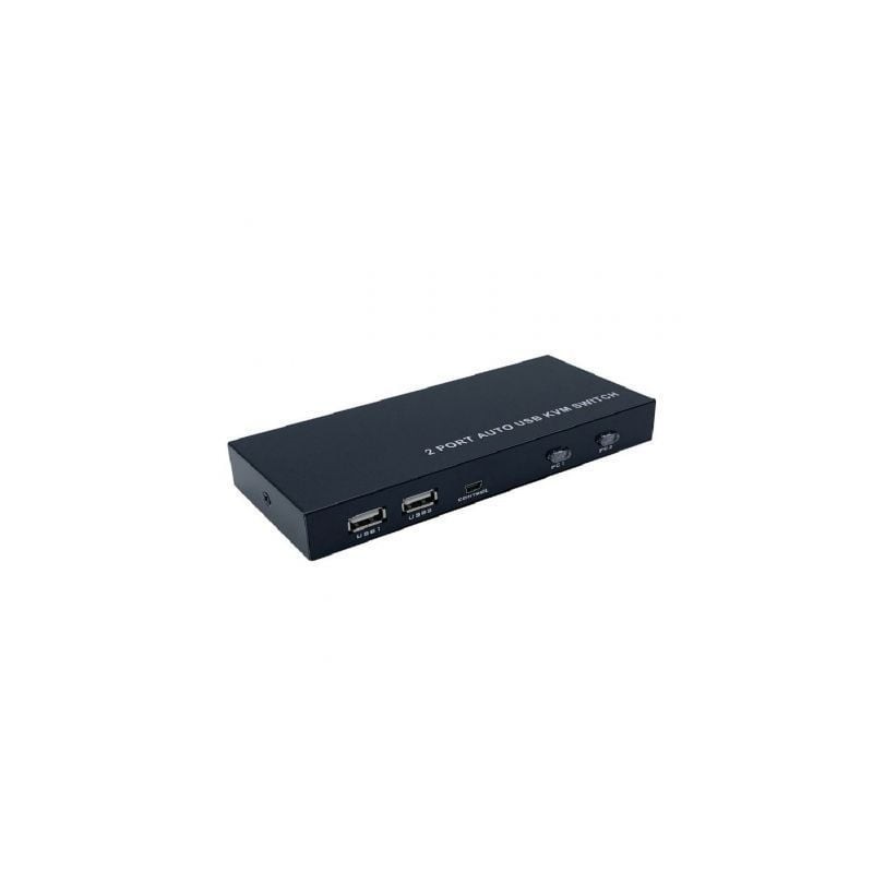 Conmutador KVM HDMI Aisens A111-0400/ 2PC con 1 sÃ³lo teclado y ratÃ³n