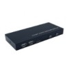 Conmutador KVM HDMI Aisens A111-0400/ 2PC con 1 sÃ³lo teclado y ratÃ³n