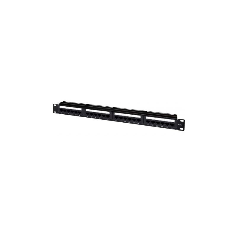 Patch Panel Aisens A141-0308/ 24 Puertos/ Cat.6/ Altura 1U