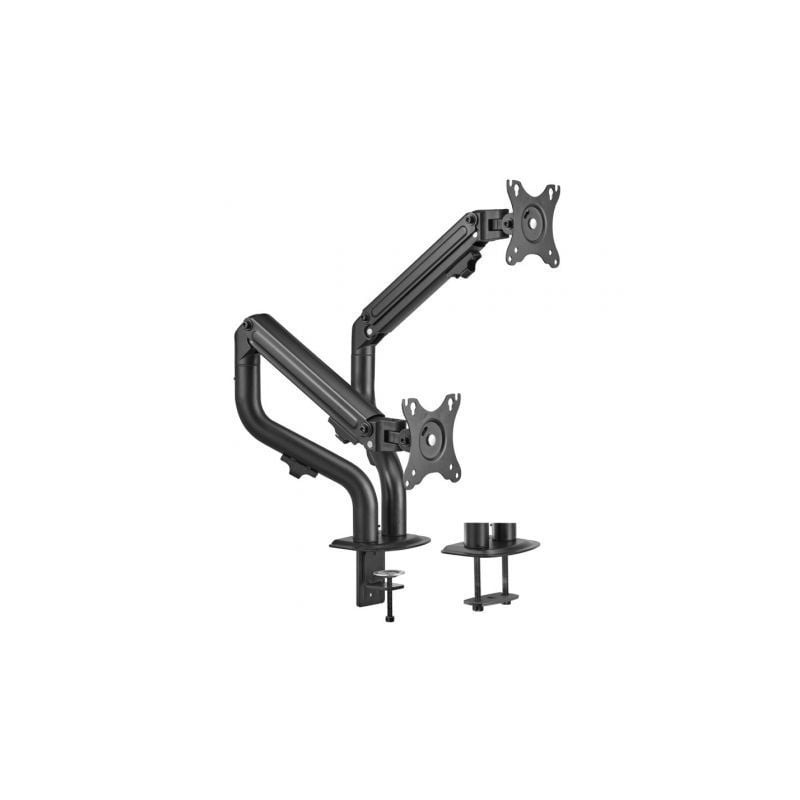 Soporte para 2 Monitores o TV Aisens DT32TSR-141/ hasta 8kg