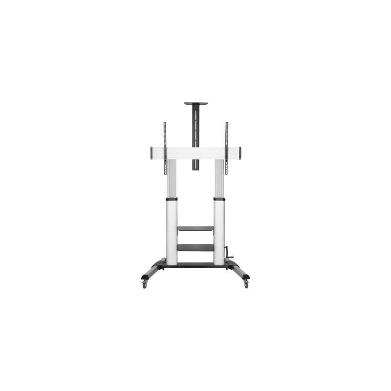 Soporte de Pie Inclinable con Ruedas y Manivela Aisens FT100TE-125 para TV 60-100'/ hasta 100kg