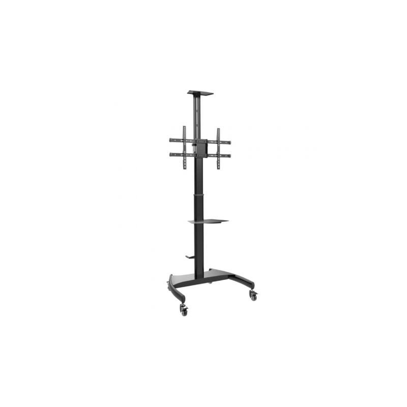 Soporte de Pie Inclinable/ Giratorio con Ruedas y Manivela Aisens FT70TE-169 para TV 37-70'/ hasta 50kg