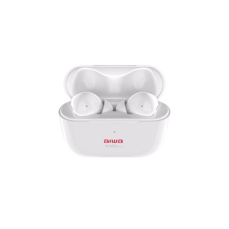 Auriculares Bluetooth Aiwa EBTW-888ANC con estuche de carga/ AutonomÃ­a 4h/ Blancos